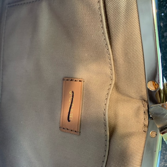 J Crew Blue Woven Striped Clutch - Picture 4 of 4